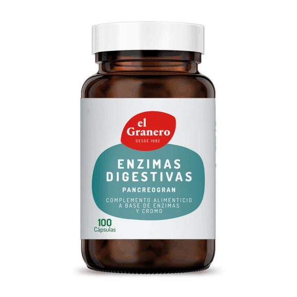 ENZIMAS DIGESTIVAS (PANCREOGRAN COMPLEX) 585mg 100 comprimidos EL GRANERO INTEGRAL