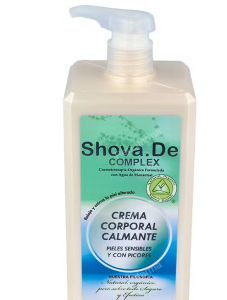 SHOVA.DE CREMA CORPORAL calmante para pieles sensibles 1l.
